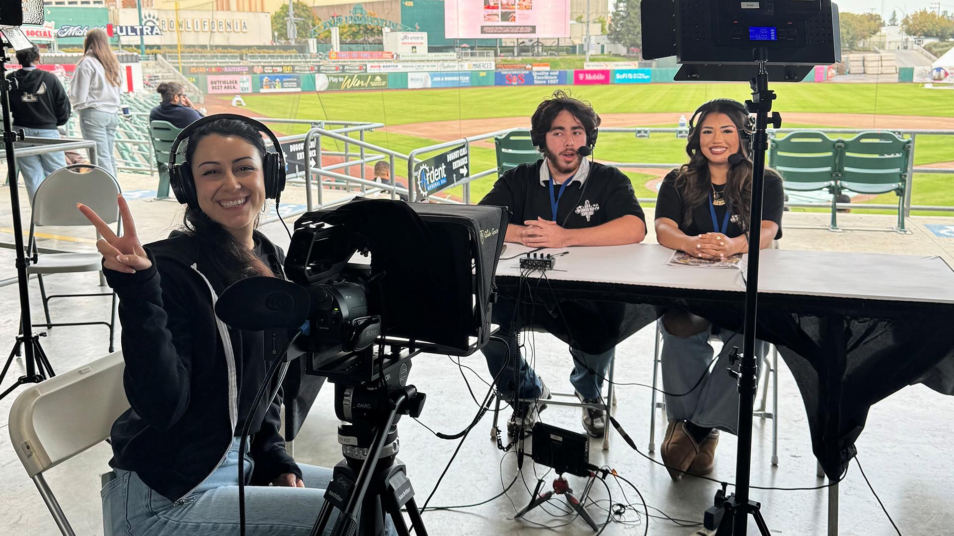Alex Carrillo, Production Specialist in Media Services at the Career Tech Expo
