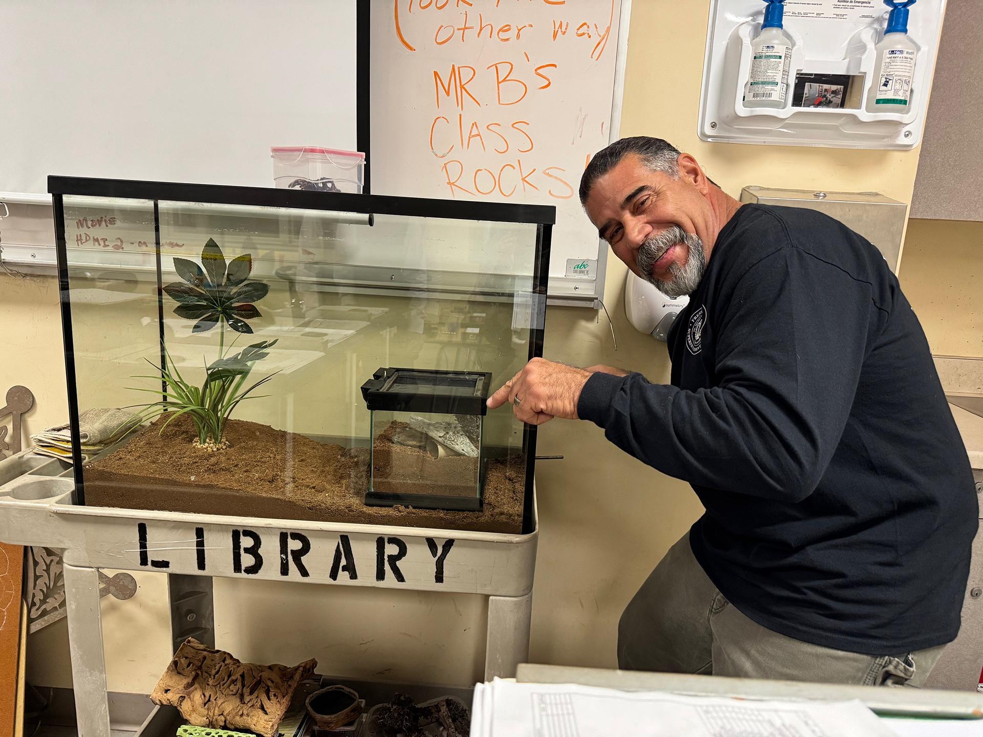 Greg Barragan, Career Technical Education/Welding teacher