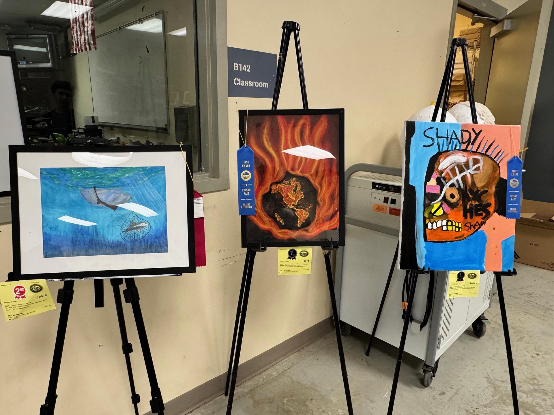 Alice M. Worsley School were recognized at the Big Fresno Fair’s Art Competition