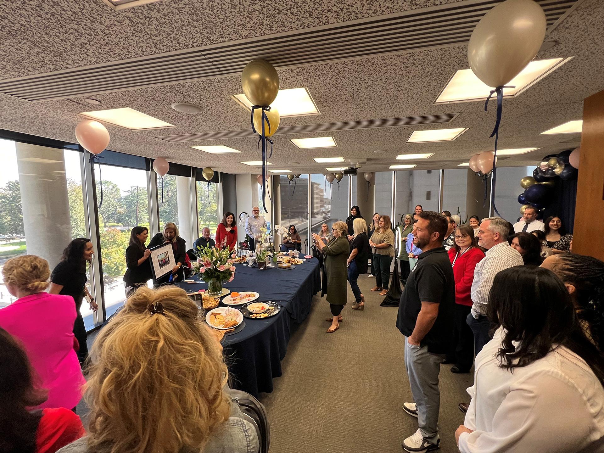 Teresa Trevino’s retirement celebration